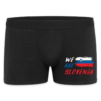 We are Slovenia - Men's Boxer Shorts - black - Front