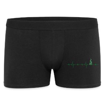 Arbre de Noël Pulsation Oeuvre - Boxer Homme - noir - Devant