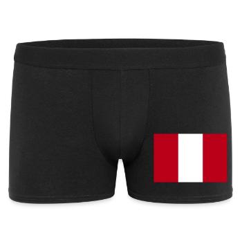 Peru National Flag - Men's Boxer Shorts - black - Front