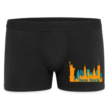 Ville de New York - Boxer Homme - noir - Devant