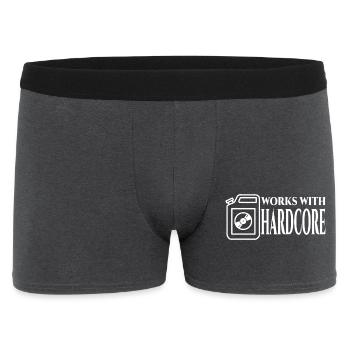 Combustible hardcore - Boxer Homme - charbon - Devant