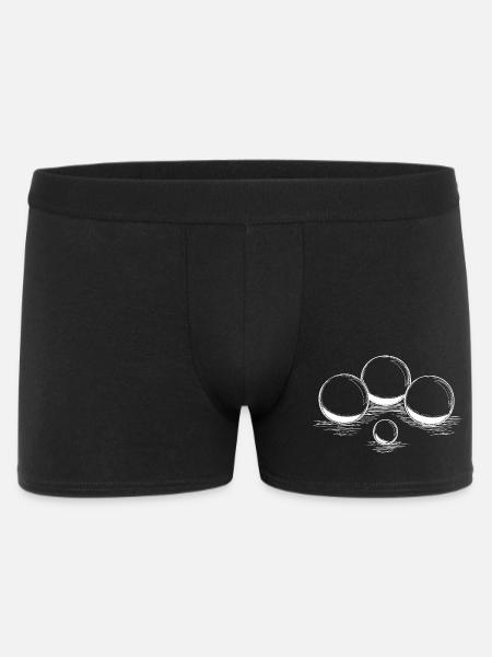 Boules pour pétanque et pétanque - Boxer Homme - noir