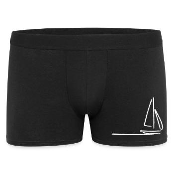 Sailing Sailboat Sailor - Men's Boxer Shorts - black - Front
