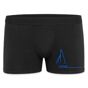 Sailing Sailboat Sailor - Men's Boxer Shorts - black - Front