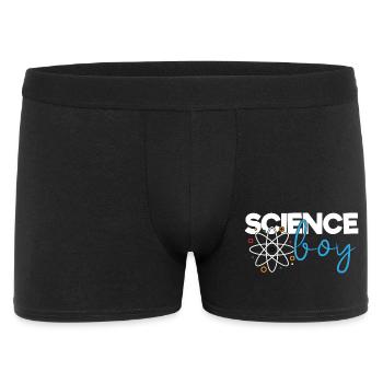 Garçon de science - Boxer Homme - noir - Devant