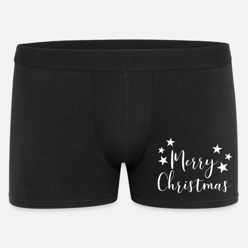 Joyeux Noël Design - Boxer Homme - noir