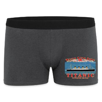 TITANIC CREATION Louis RUNEMBERG © Adagp - Boxer Homme - charbon - Devant