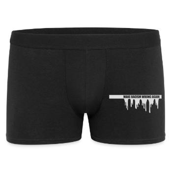 Rendre le racisme répréhensible - Boxer Homme - noir - Devant