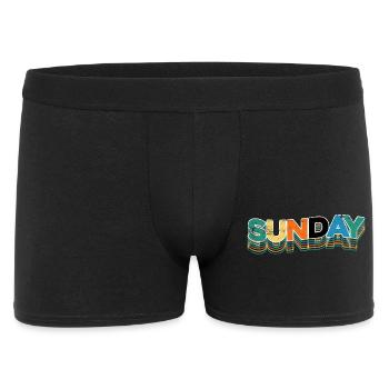 Dimanche - Boxer Homme - noir - Devant