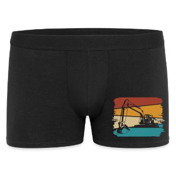 Excavatrice - Boxer Homme - noir - Devant