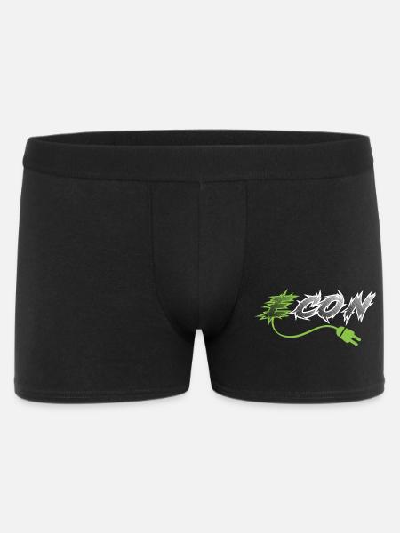 ICON ECON - Männer Boxer Shorts - Schwarz