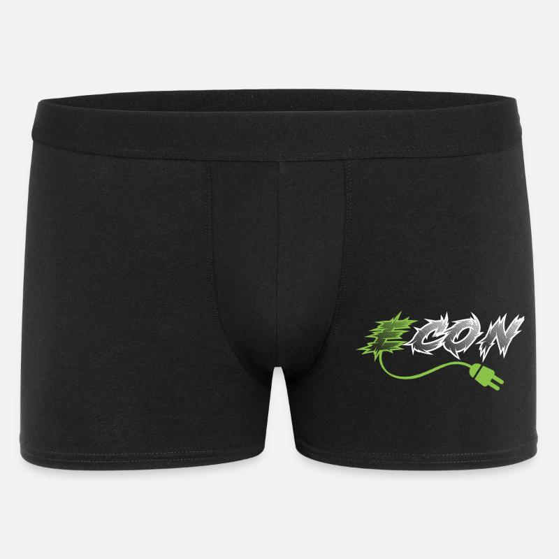 ICON ECON - Männer Boxer Shorts - Schwarz