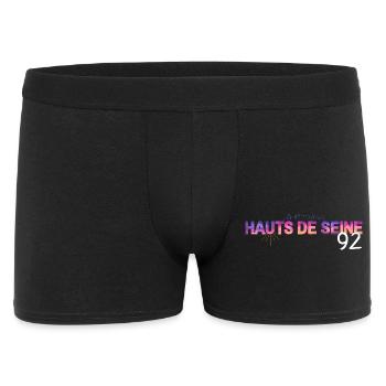 Hauts Seine Skyline Gradient 92 - Men's Boxer Shorts - black - Front