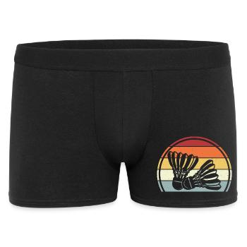 Badminton - Männer Boxer Shorts - Schwarz - Vorne