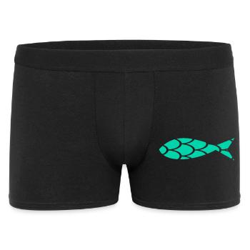 SARDINE. FISH. APRIL FOOL. EASTER. SEA - Men's Boxer Shorts - black - Front