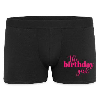 La fille d’anniversaire - Boxer Homme - noir - Devant
