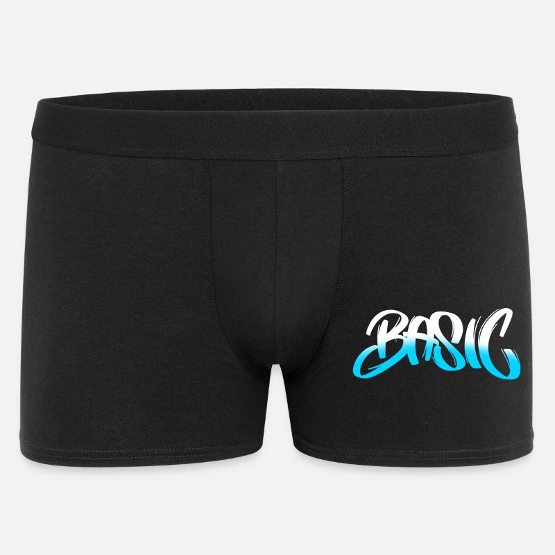 BASIC Graffiti Gradient - Männer Boxer Shorts - Schwarz