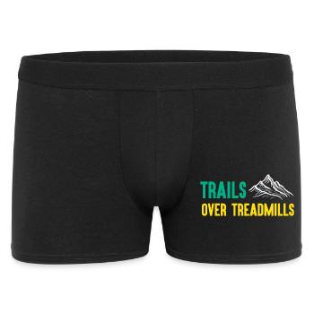 Trail Running - Sentiers sur tapis roulants - Boxer Homme - noir - Devant