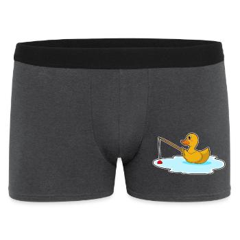 Pêche à la canne pêcheuse pour les pêcheurs canards - Boxer Homme - charbon - Devant