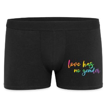 Pride Month - Love Has No Gender - Men's Boxer Shorts - black - Front