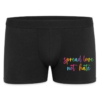 Pride Month - Spread Love Not Hate - Men's Boxer Shorts - black - Front