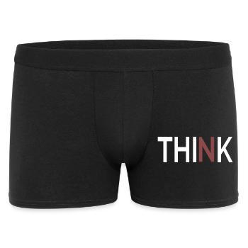 Think Minimalist, clean design - Men's Boxer Shorts - black - Front