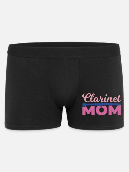 Clarinet Mama - Men's Boxer Shorts - black