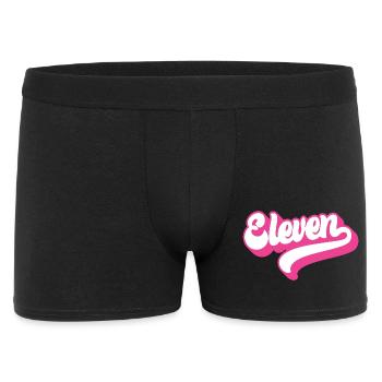 Eleven 11th Birthday For Girls 11 Years Old - Men's Boxer Shorts - black - Front