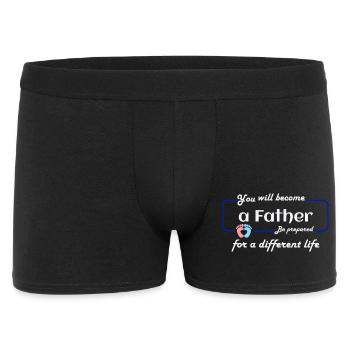 Tu seras un père - Boxer Homme - noir - Devant