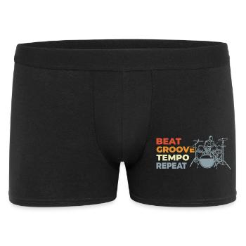 Motivation du batteur - Boxer Homme - noir - Devant