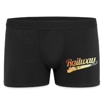 Motivation des chemins de fer - Boxer Homme - noir - Devant