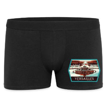 Garden View Palace Versailles: Royal Elegance - Men's Boxer Shorts - black - Front