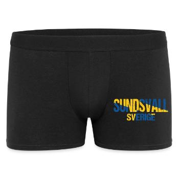 Sundsvall Servige - Männer Boxer Shorts - Schwarz - Vorne