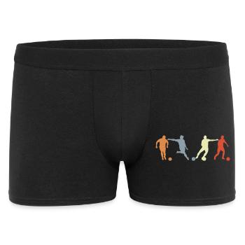 Soccer Player Drawing - Men's Boxer Shorts - black - Front