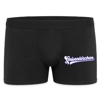 Texte de Gelsenkirchen | Couleurs changeantes - Boxer Homme - noir - Devant