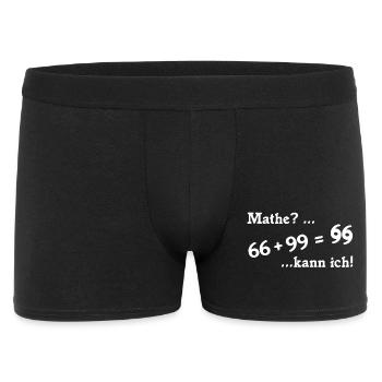 66plus99 v2 blanc - Boxer Homme - noir - Devant