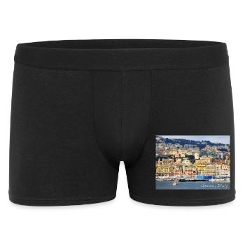 Genoa Italy – GENOA Italy Port - Men's Boxer Shorts - black - Front