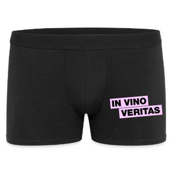 In Vino Veritas - Men's Boxer Shorts - black - Front