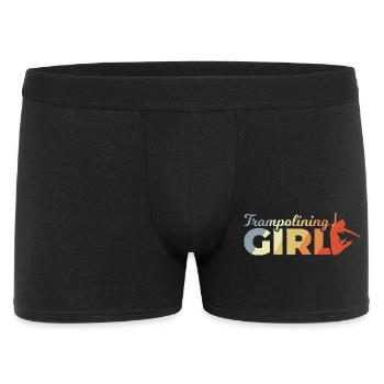 Drôle de fille trampoline - Boxer Homme - noir - Devant