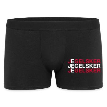 J’AIME LE DANEMARK Drapeau du Danemark - Boxer Homme - noir - Devant