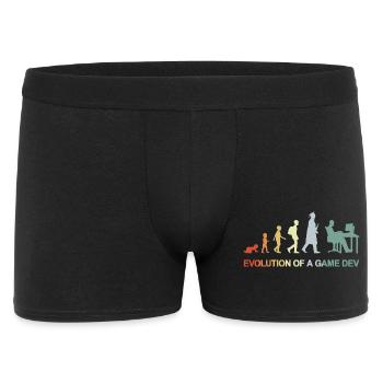 Game Dev Evolution - Men's Boxer Shorts - black - Front