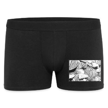 Shells - Men's Boxer Shorts - black - Front