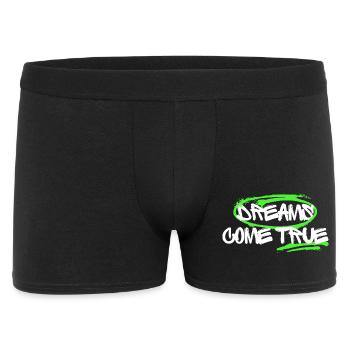 Des graffitis inspirants avec un motif de rêve - Boxer Homme - noir - Devant