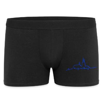 Ratisbonne Sky line bleu - Boxer Homme - noir - Devant