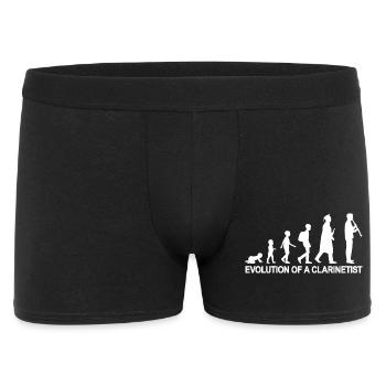 Développement d’un clarinettiste - Boxer Homme - noir - Devant