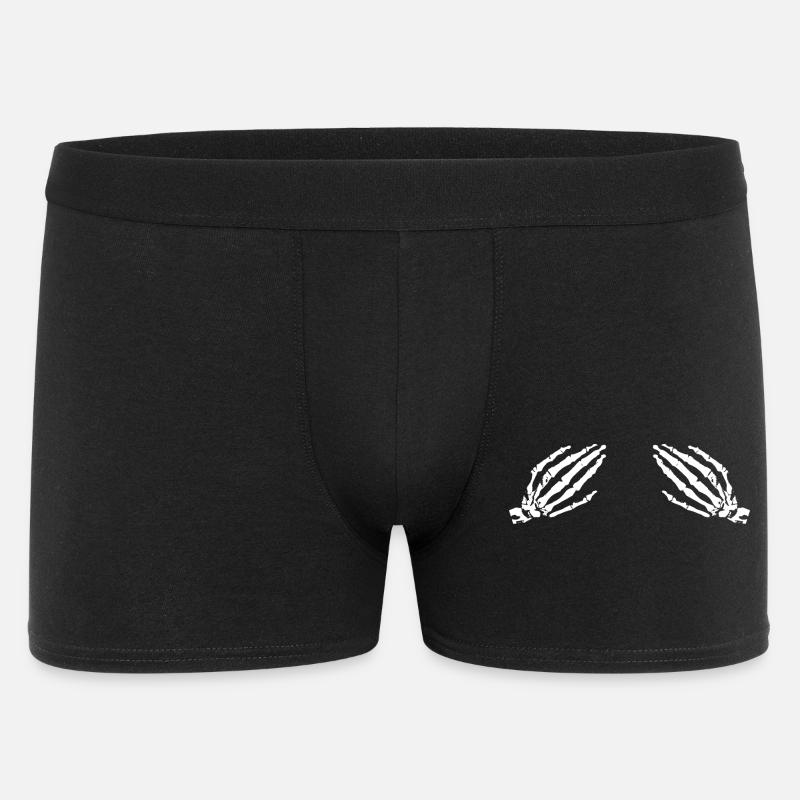 Main de squelette - Boxer Homme - noir