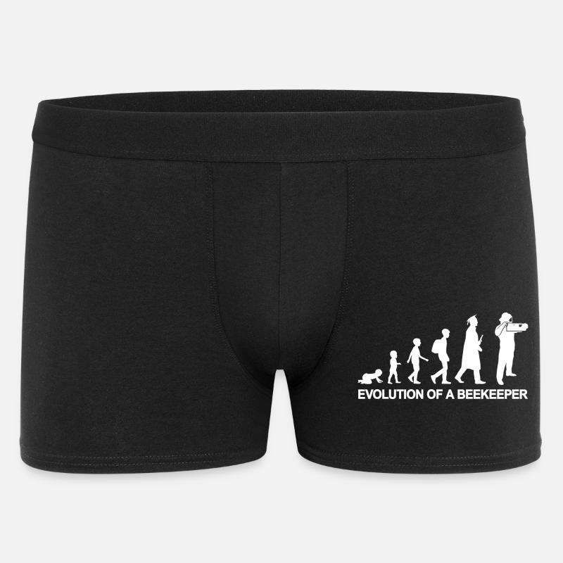 Kind zum Imker - Männer Boxer Shorts - Schwarz