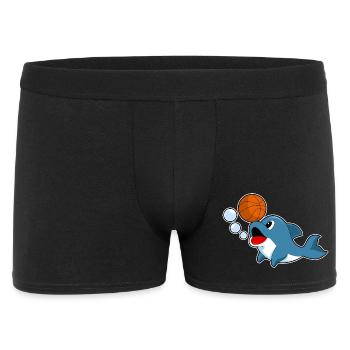 Dolphin Basketteur Basketteur - Boxer Homme - noir - Devant