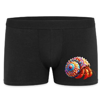 Hermit crab - Men's Boxer Shorts - black - Front