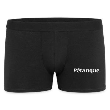 Boule Kugeln für Bouler Boules Set und Petanque - Männer Boxer Shorts - Schwarz - Vorne